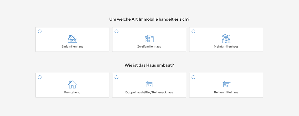 Sanierungsrechner Eingabemaske