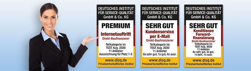 Mehrfache Auszeichnung für DTW bei DISQ-Studie 2020